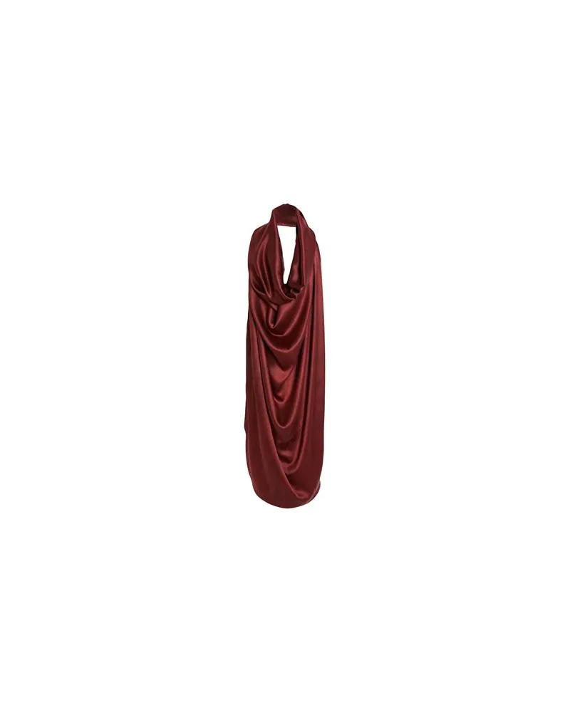 Uma Wang KLEIDER - Midi-Kleiderauf YOOX.COM Rostrot