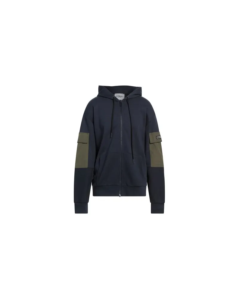 Iceberg TOPS - Sweatshirtsauf YOOX.COM Marineblau