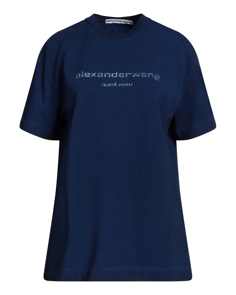 Alexander Wang T-shirts Marineblau