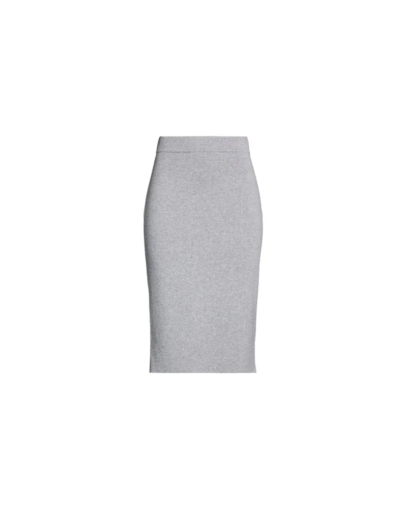 Anna Molinari HOSEN & RÖCKE - Midi-Röckeauf YOOX.COM Hellgrau