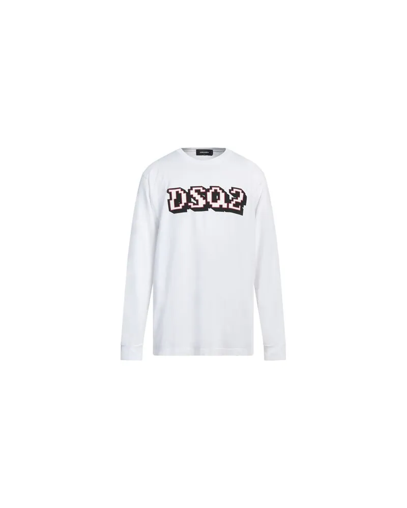 Dsquared2 TOPS - T-shirtsauf YOOX.COM Weiß