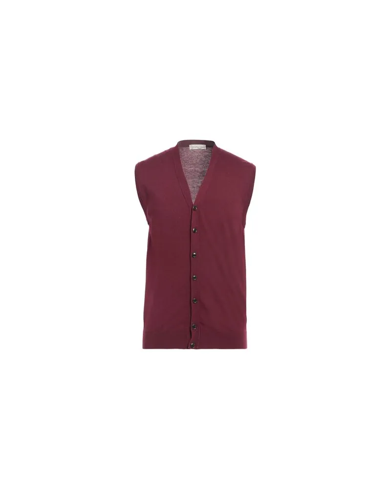 Cashmere Company STRICKWAREN - Strickjackenauf YOOX.COM Bordeaux