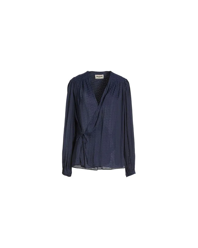 Zadig & Voltaire TOPS - Hemdenauf YOOX.COM Marineblau