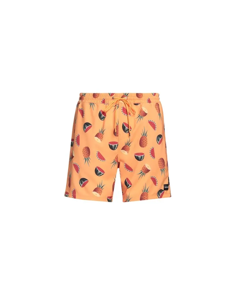 Hurley HOSEN & RÖCKE - Shorts & Bermudashortsauf YOOX.COM Orange