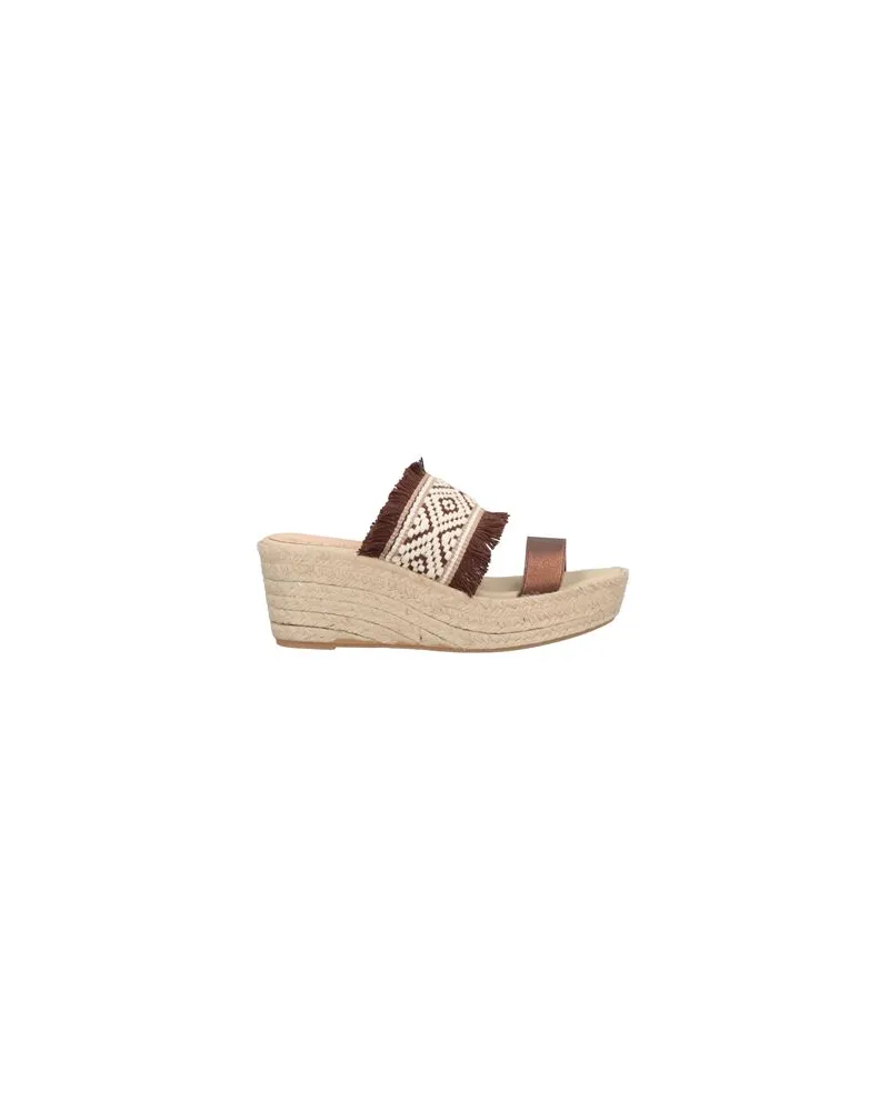 Cuplé SCHUHE - Espadrillesauf YOOX.COM Bronze