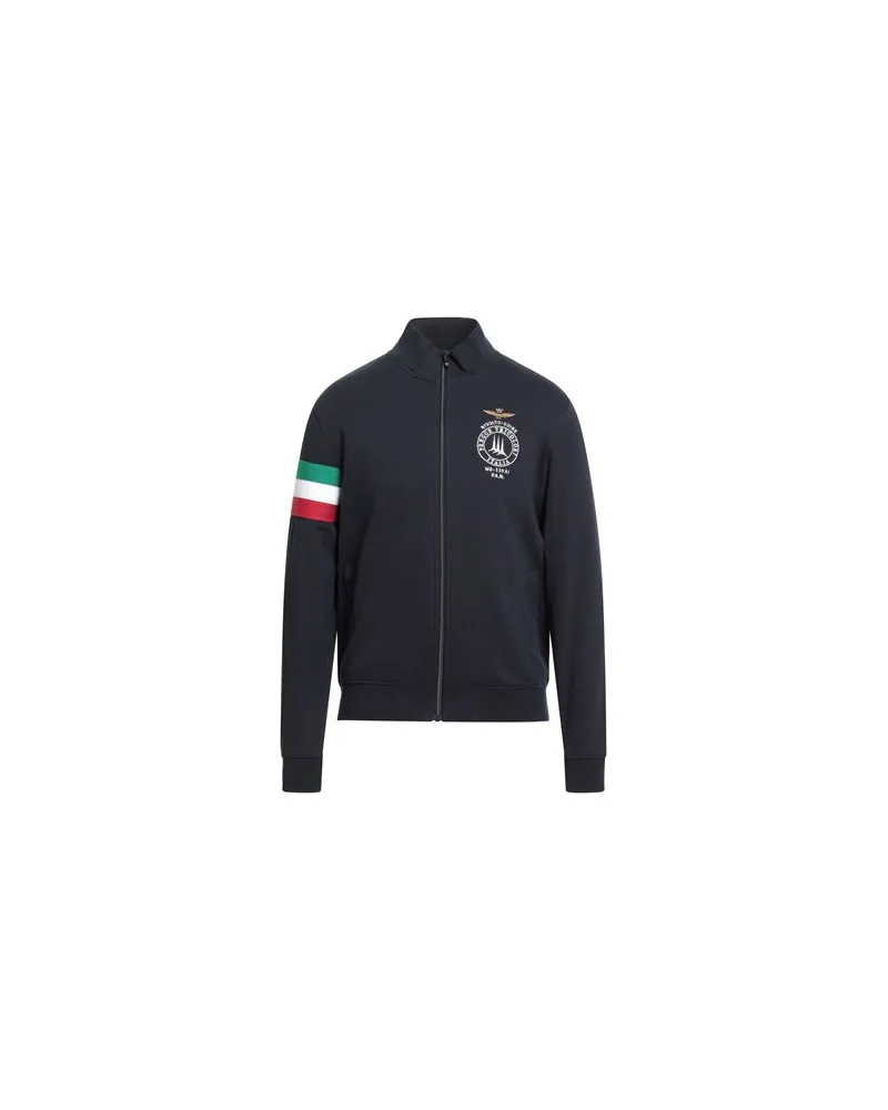 Aeronautica Militare FRECCE TRICOLORI - TOPS - Sweatshirtsauf YOOX.COM Nachtblau