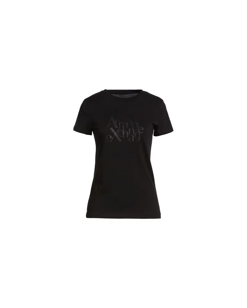Armani Exchange TOPS - T-shirtsauf YOOX.COM Schwarz
