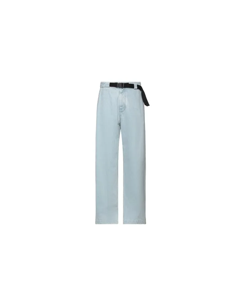 Moncler HOSEN & RÖCKE - Jeanshosenauf YOOX.COM Blau