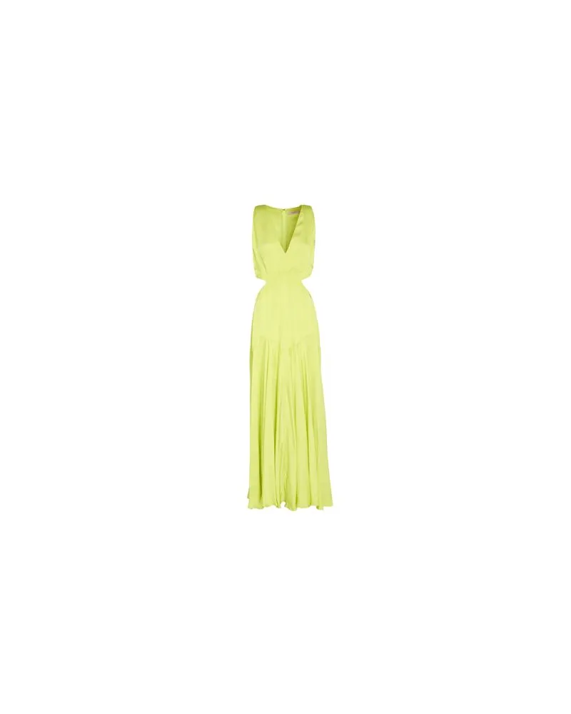 Twin-Set KLEIDER - Maxi-Kleiderauf YOOX.COM Limettengrün