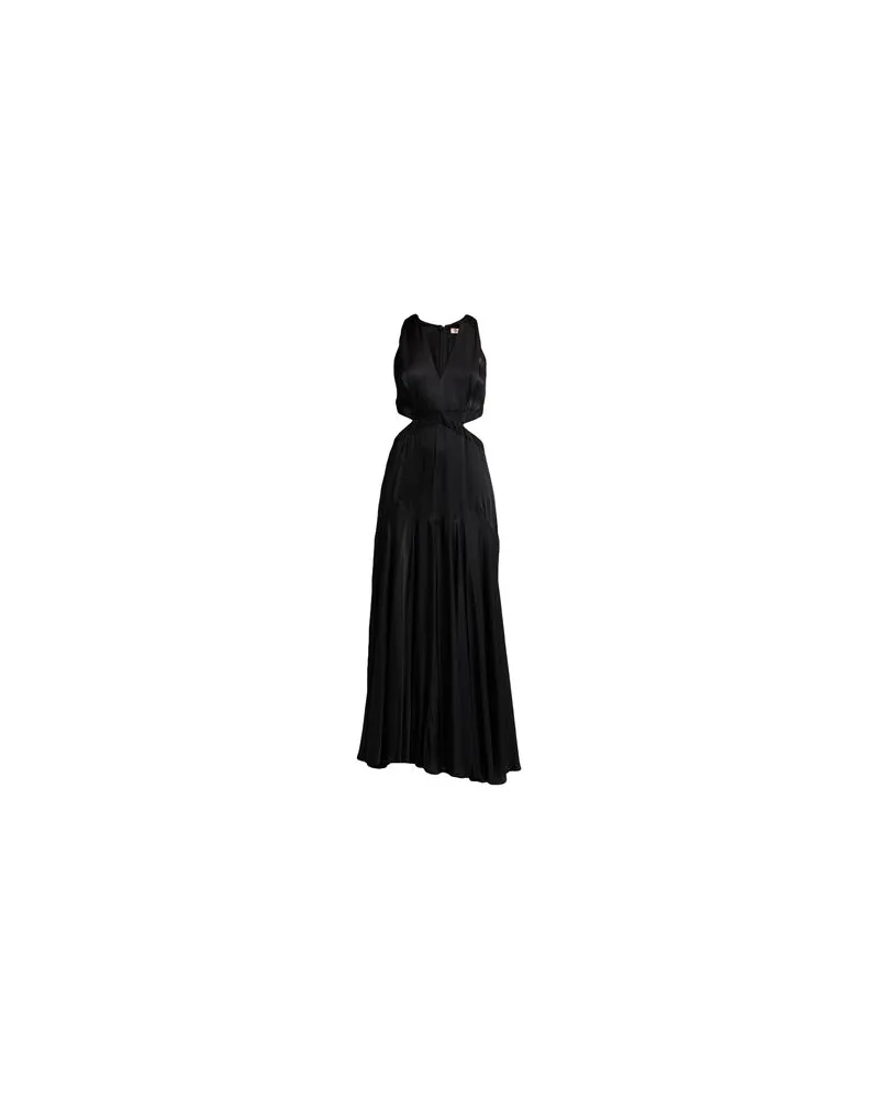Twin-Set KLEIDER - Maxi-Kleiderauf YOOX.COM Schwarz