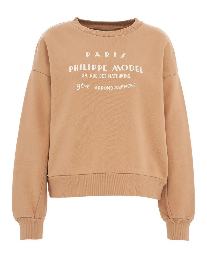 Philippe Model Sweatshirt Braun