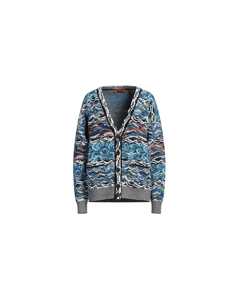 Missoni STRICKWAREN - Strickjackenauf YOOX.COM Tūrkis
