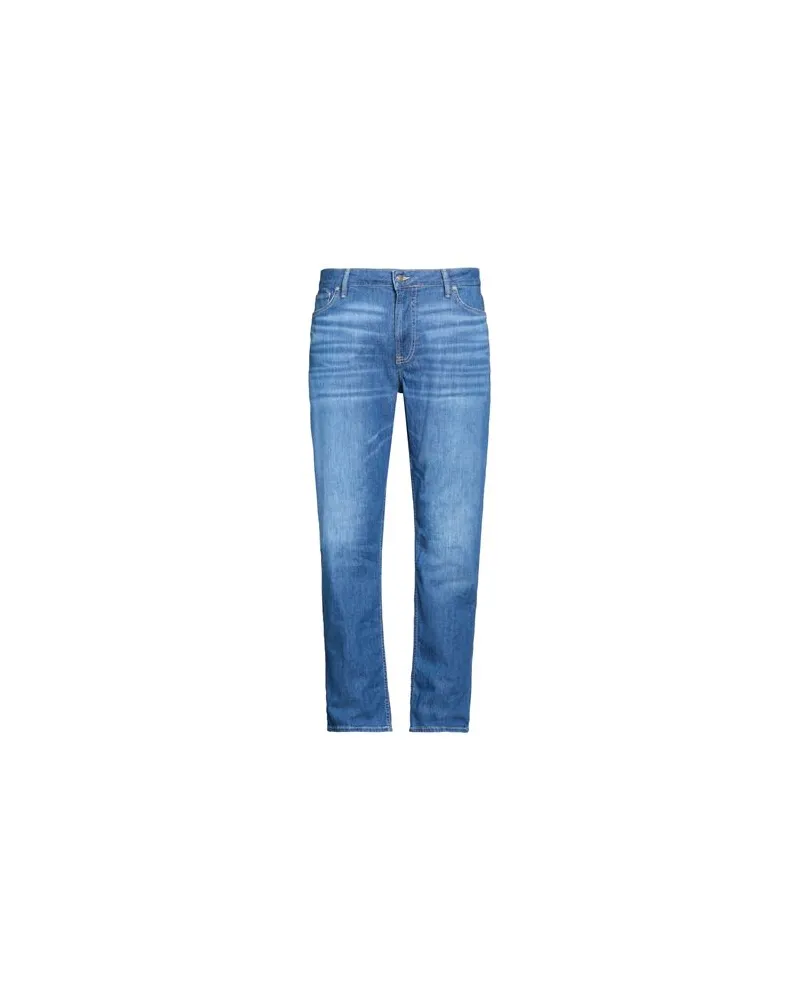 Guess HOSEN & RÖCKE - Jeanshosenauf YOOX.COM Blau