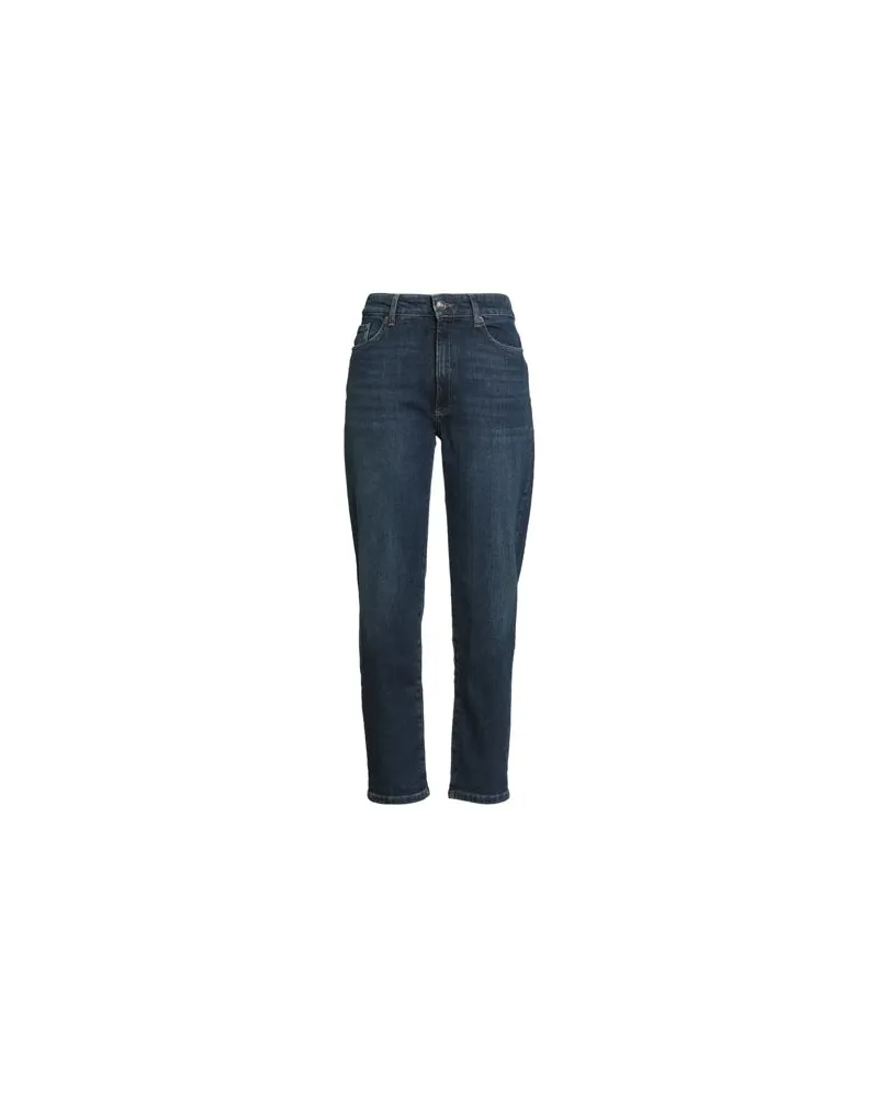 SPORTMAX HOSEN & RÖCKE - Jeanshosenauf YOOX.COM Blau