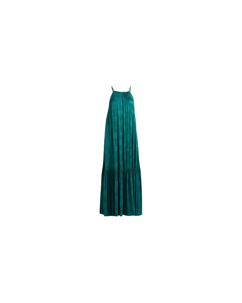 Alessia Santi KLEIDER - Maxi-Kleiderauf YOOX.COM Smaragdgrün