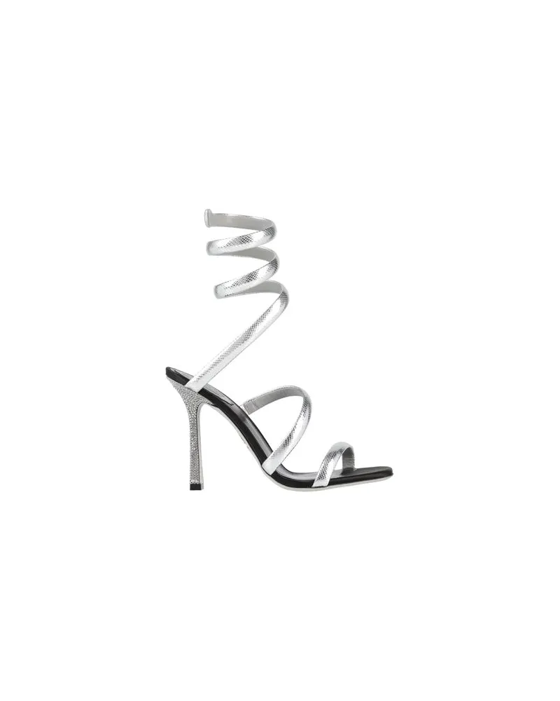 René Caovilla SCHUHE - Sandalenauf YOOX.COM Silber