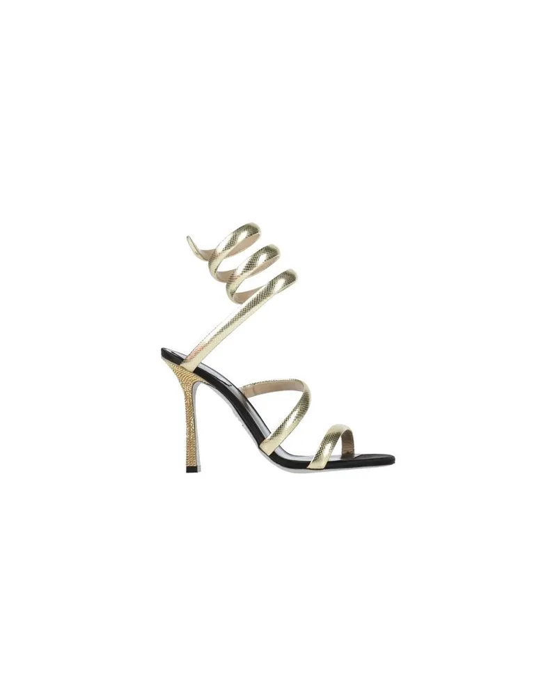 René Caovilla SCHUHE - Sandalenauf YOOX.COM Gold