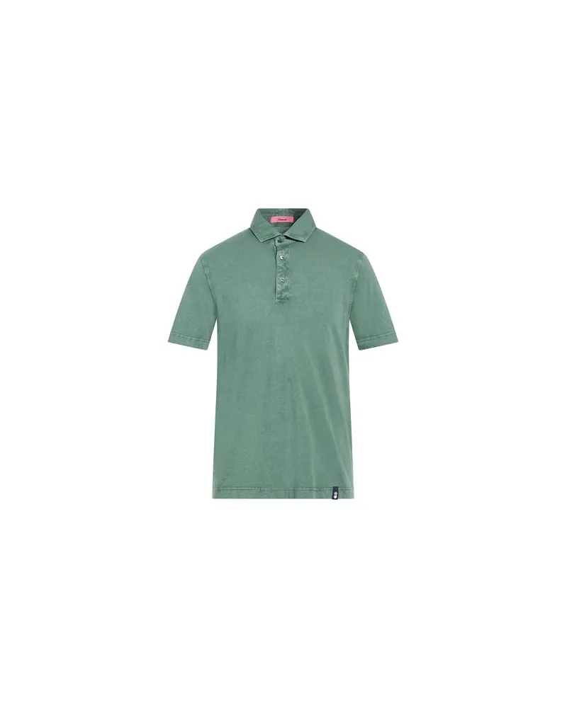 Drumohr  TOPS - Poloshirtsauf YOOX.COM Dunkelgrün