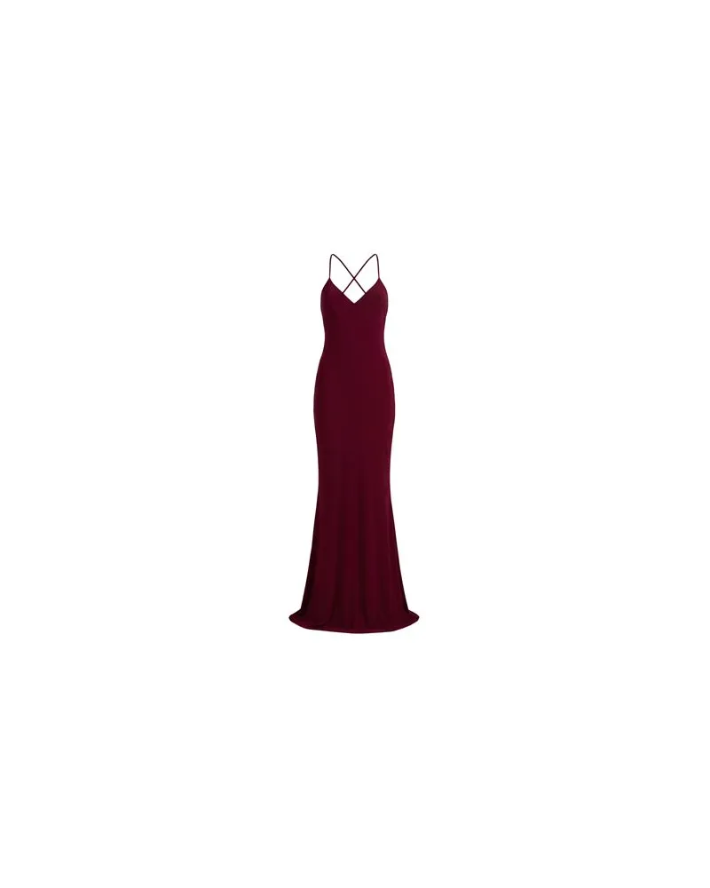Norma Kamali KLEIDER - Maxi-Kleiderauf YOOX.COM Pflaume