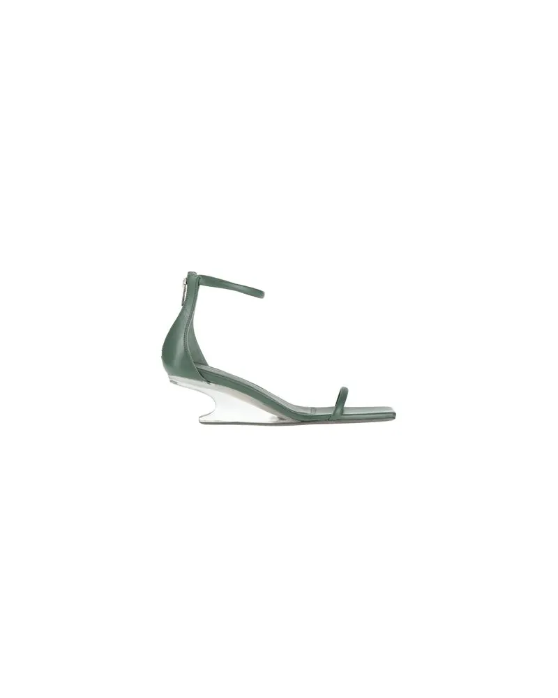 Rick Owens SCHUHE - Sandalenauf YOOX.COM Dunkelgrün
