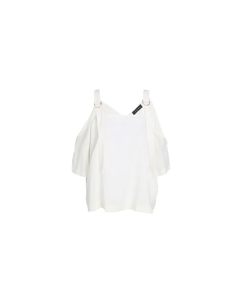 Icona By Kaos TOPS - Topsauf YOOX.COM Cremeweiß