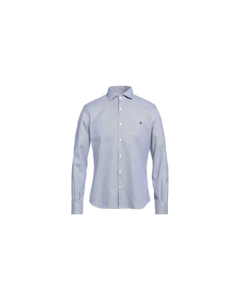 Brooksfield TOPS - Hemdenauf YOOX.COM Blau