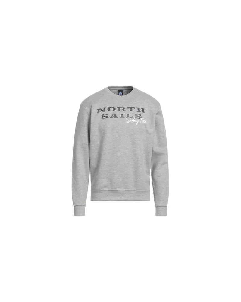 North Sails TOPS - Sweatshirtsauf YOOX.COM Hellgrau