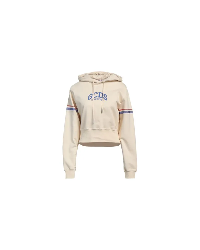 GCDS TOPS - Sweatshirtsauf YOOX.COM Beige