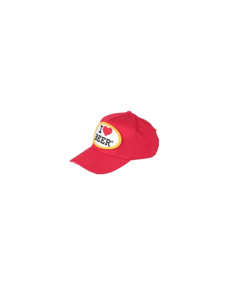 Dsquared2 ACCESSOIRES - Mützen & Hüteauf YOOX.COM Rot