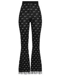 Baum und Pferdgarten Leggings Schwarz