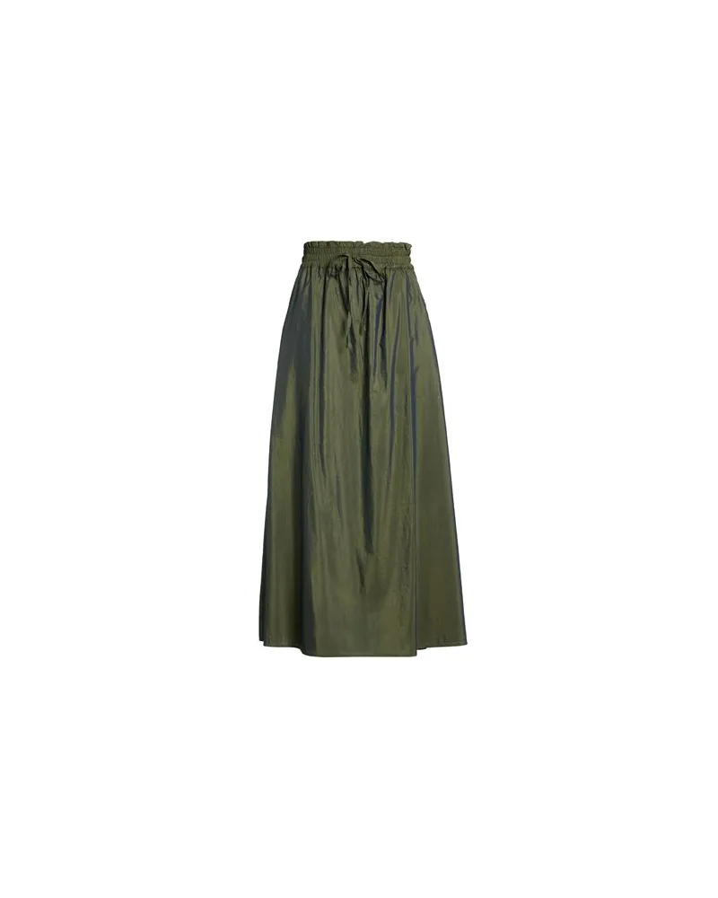 Massimo Alba HOSEN & RÖCKE - Maxi-Röckeauf YOOX.COM Militärgrün