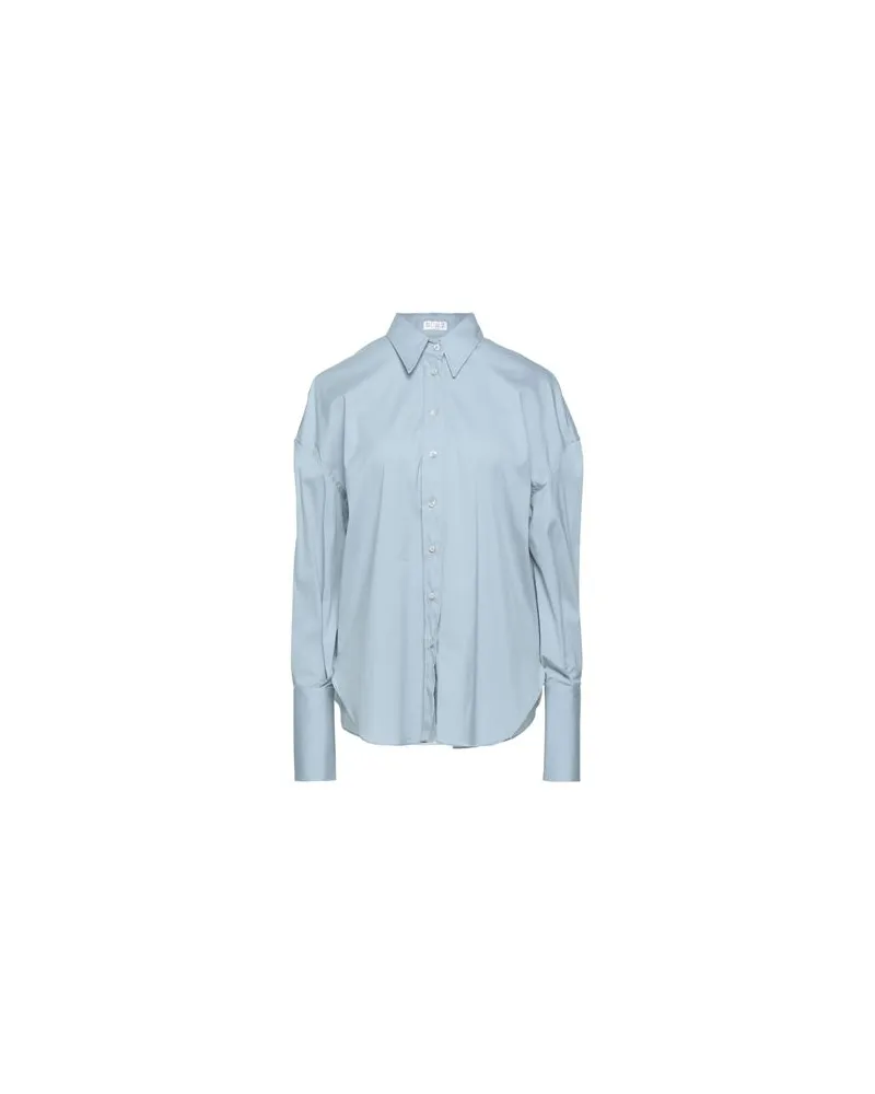 Brunello Cucinelli TOPS - Hemdenauf YOOX.COM Grau