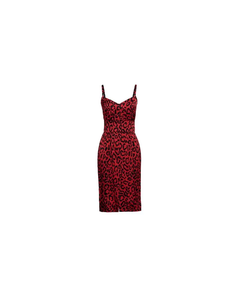 Dolce & Gabbana KLEIDER - Midi-Kleiderauf YOOX.COM Rot