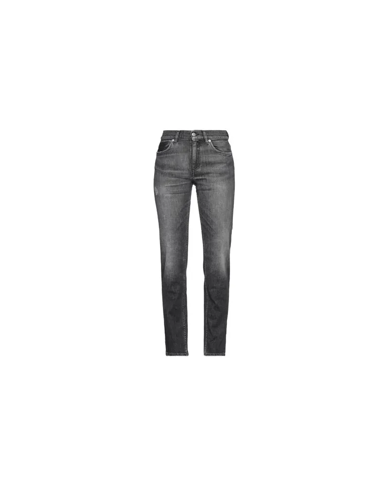 PLAN C HOSEN & RÖCKE - Jeanshosenauf YOOX.COM Schwarz