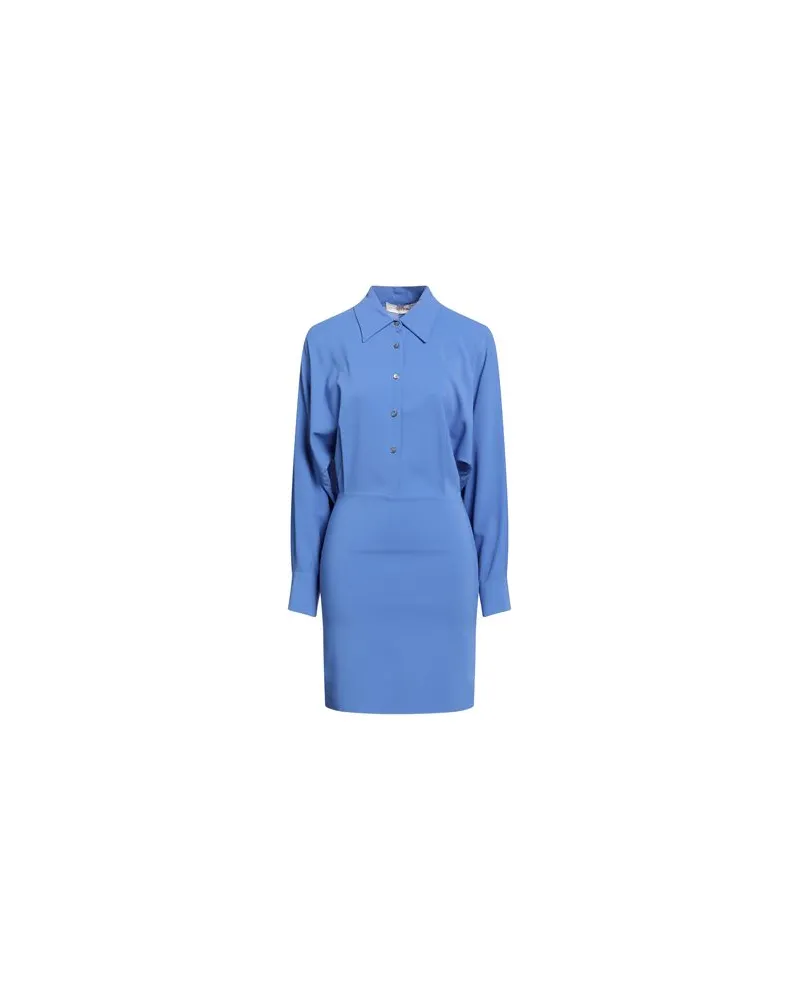 Jucca KLEIDER - Mini-Kleiderauf YOOX.COM Taubenblau