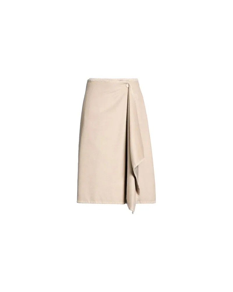 AGNONA HOSEN & RÖCKE - Midi-Röckeauf YOOX.COM Beige