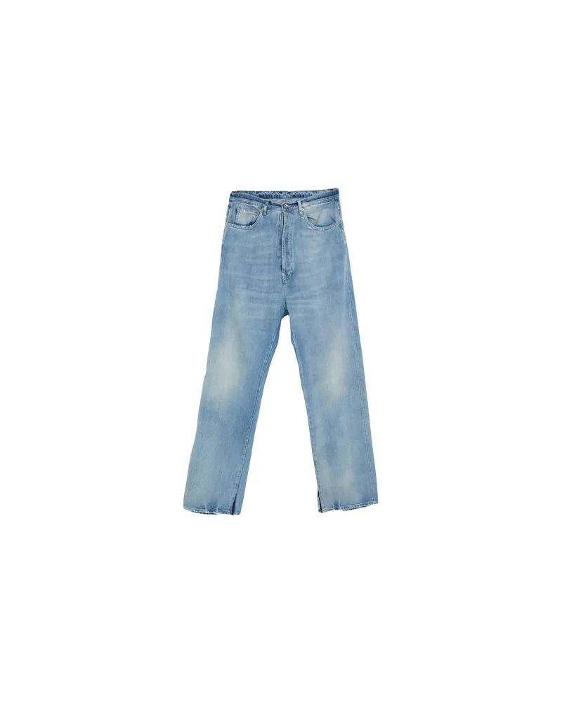 Maison Margiela HOSEN & RÖCKE - Jeanshosenauf YOOX.COM Blau