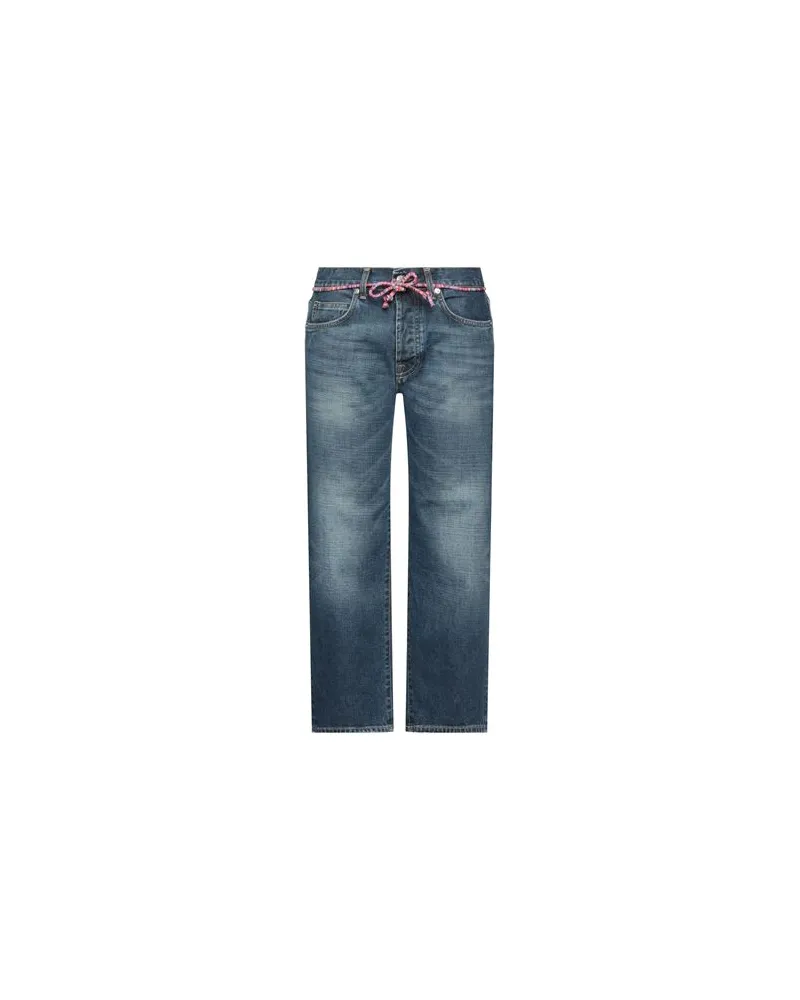 Roy Roger's HOSEN & RÖCKE - Jeanshosenauf YOOX.COM Blau