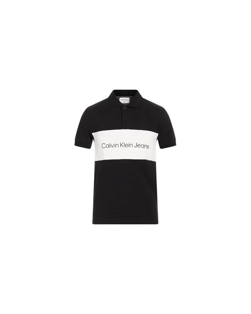 Calvin Klein TOPS - Poloshirtsauf YOOX.COM Schwarz