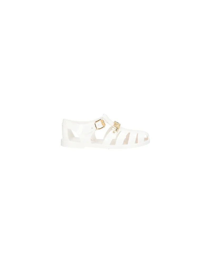 Moschino SCHUHE - Sandalenauf YOOX.COM Weiß
