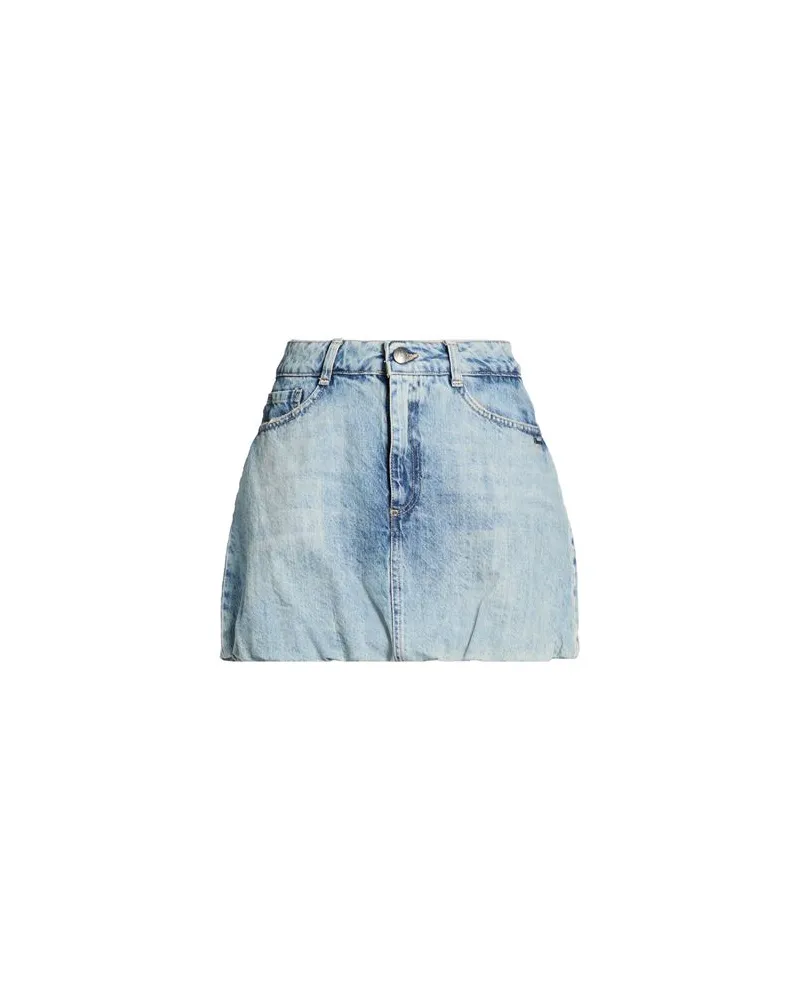 BERNA HOSEN & RÖCKE - Jeansröckeauf YOOX.COM Blau