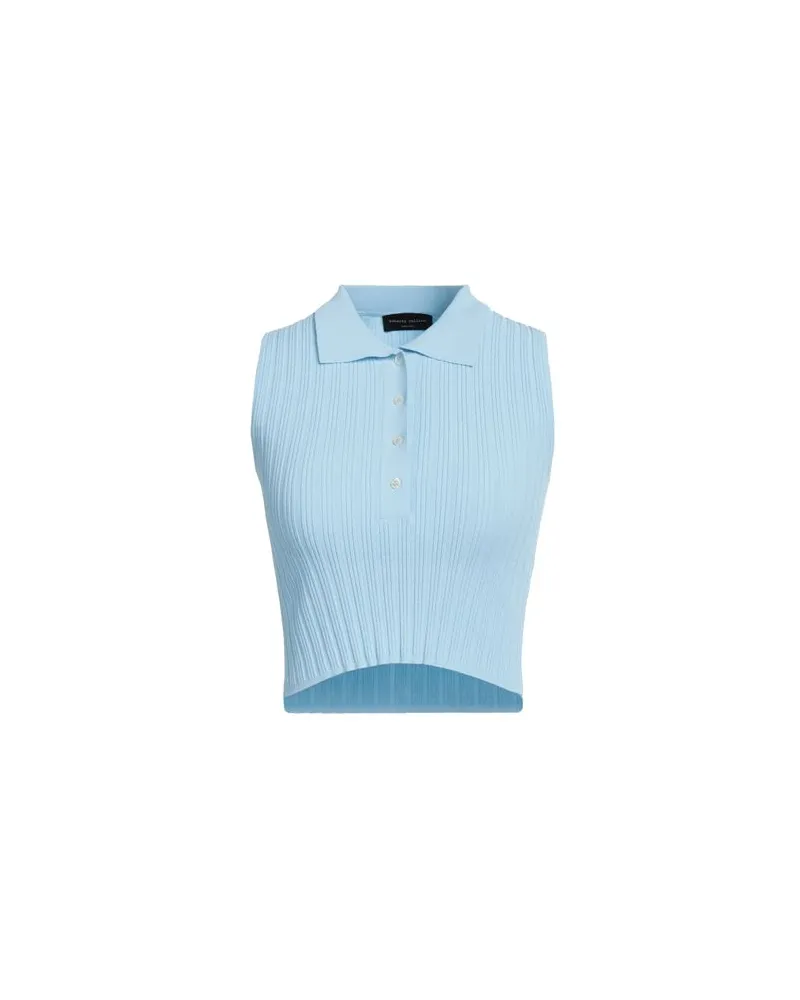 Roberto Collina STRICKWAREN - Pulloverauf YOOX.COM Himmelblau