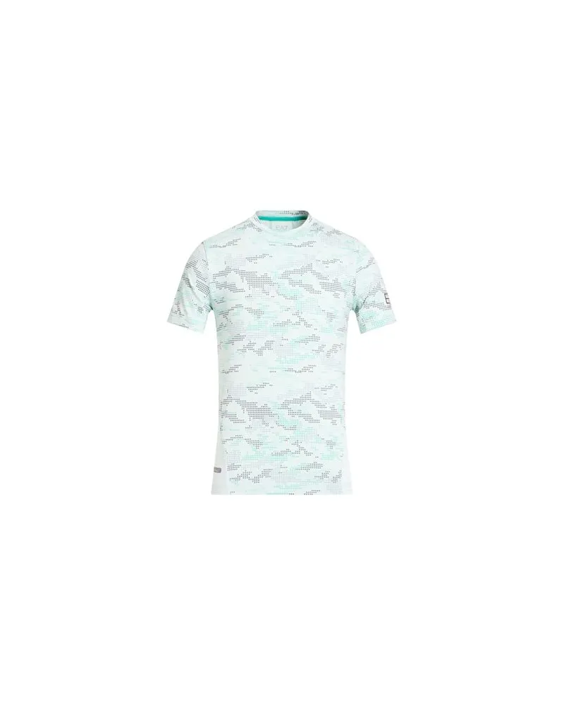 EA7 TOPS - T-shirtsauf YOOX.COM Himmelblau