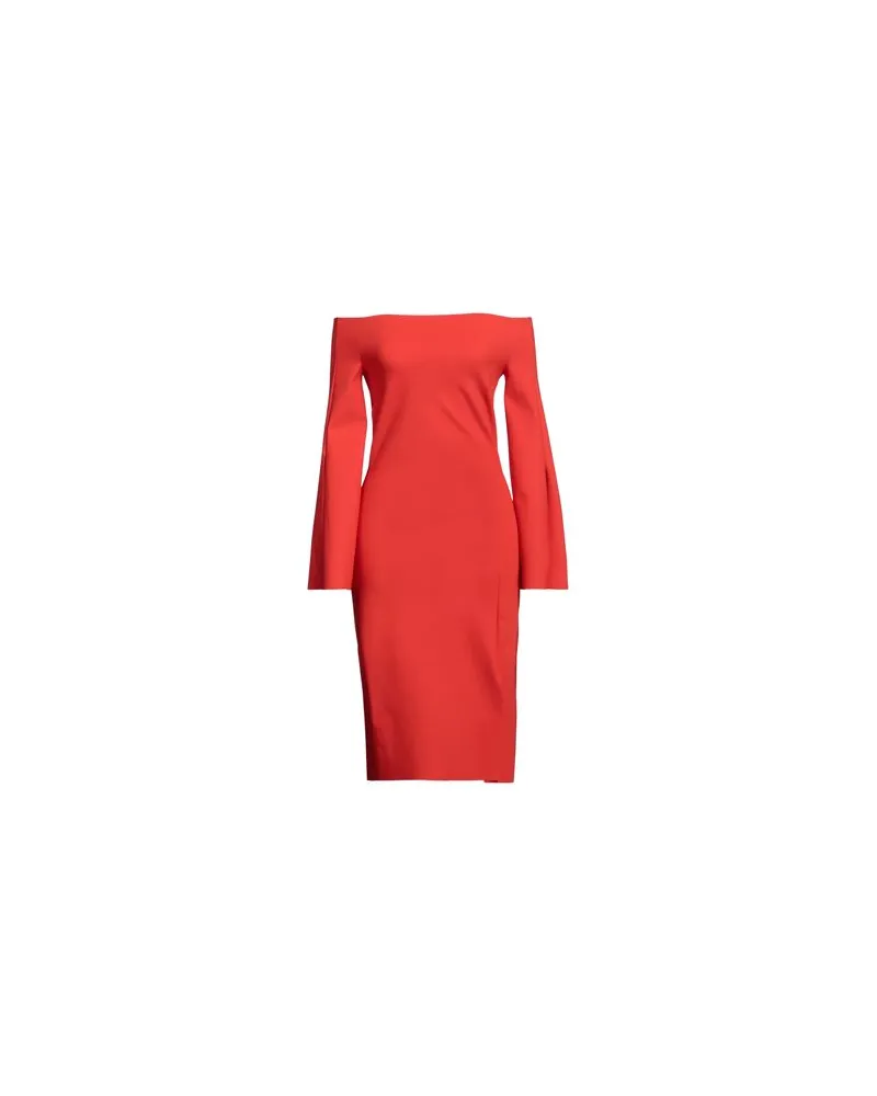 Chiara Boni KLEIDER - Midi-Kleiderauf YOOX.COM Tomatenrot