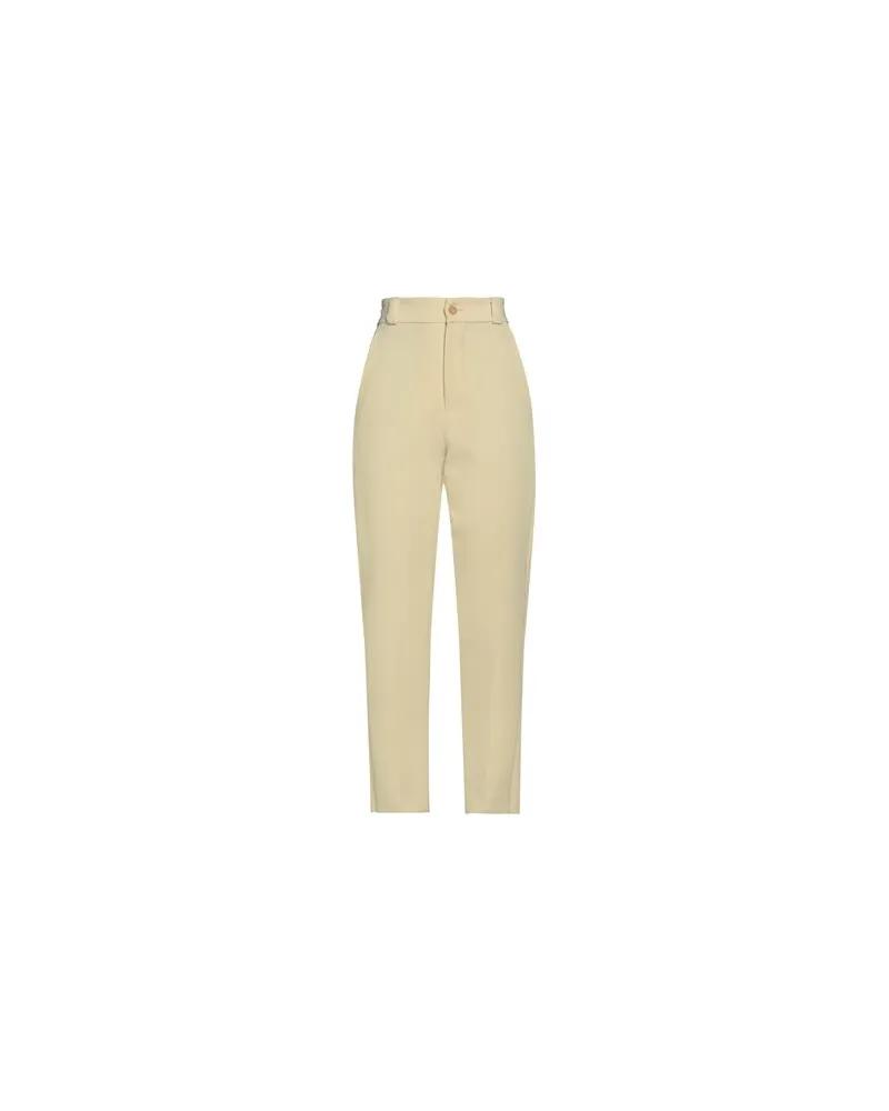 Hevò HOSEN & RÖCKE - Hosenauf YOOX.COM Pastellgelb