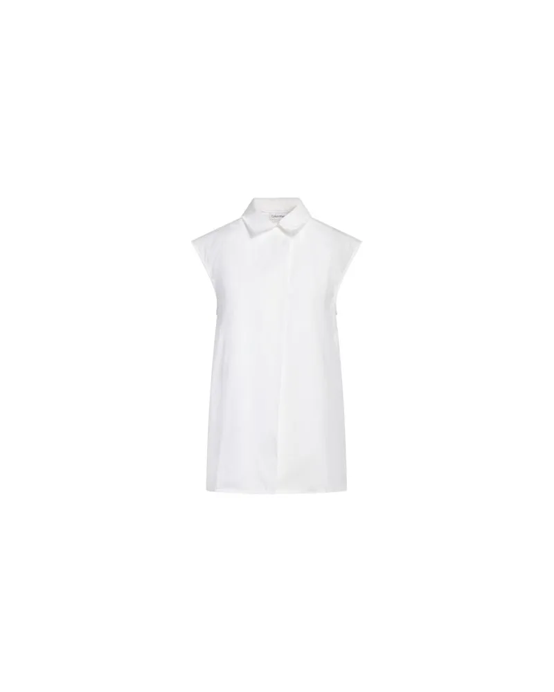 Calvin Klein TOPS - Hemdenauf YOOX.COM Weiß