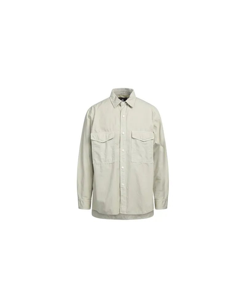 Edwin Jeans TOPS - Hemdenauf YOOX.COM Hellgrau