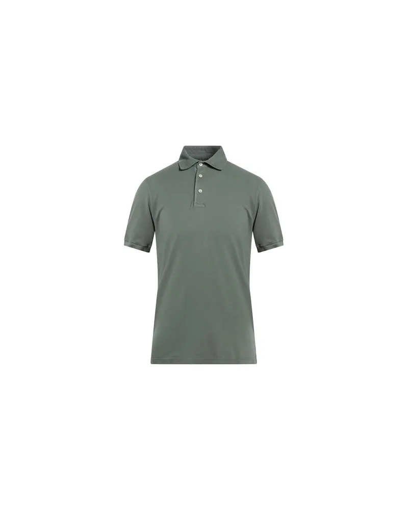 Fedeli TOPS - Poloshirtsauf YOOX.COM Salbeigrün