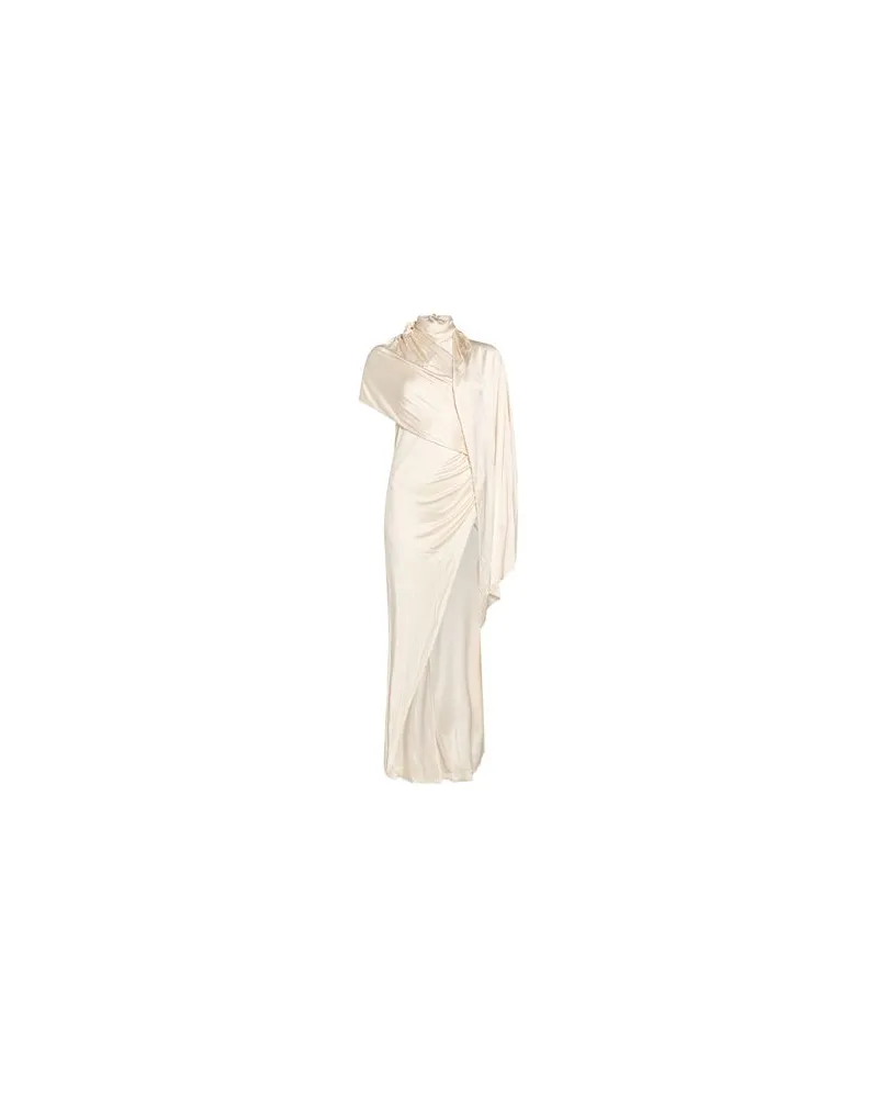ANDAMANE KLEIDER - Maxi-Kleiderauf YOOX.COM Elfenbein
