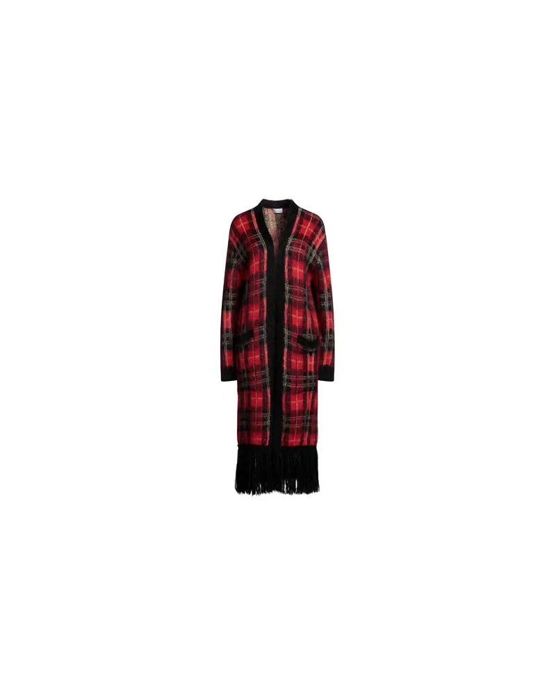 RED Valentino STRICKWAREN - Strickjackenauf YOOX.COM Rot